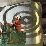 Indigenous Art Concrete Hydro Blasting | Bridge Upgrade