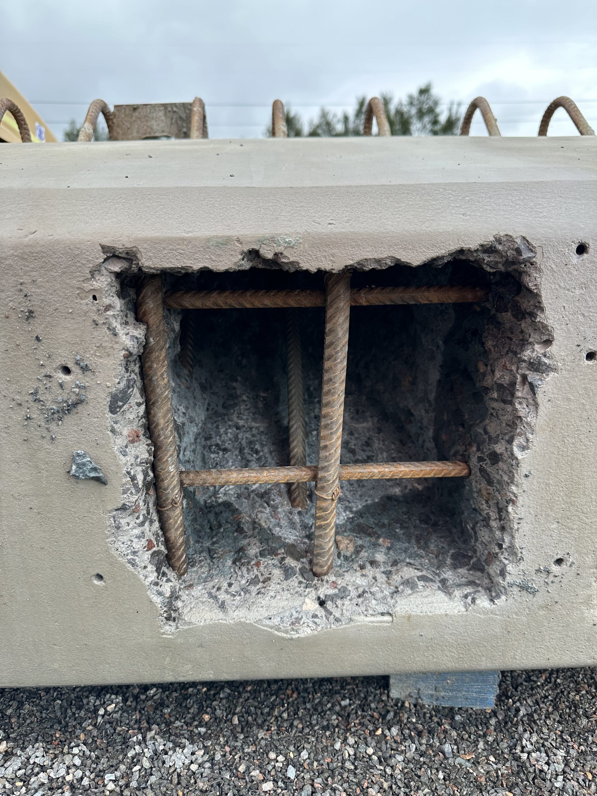 Precision Concrete Removal M1 Motorway