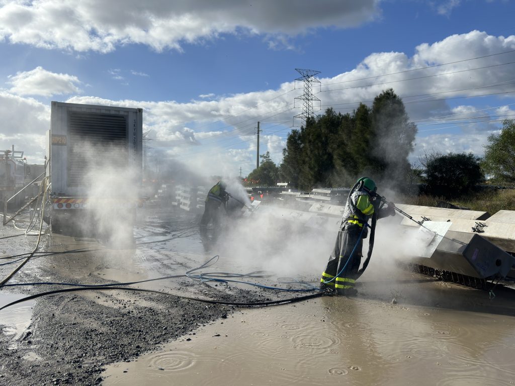 Precision Concrete Removal M1 Motorway