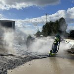 Precision Hydro Demolition of Parapet Bolt Sets | M1 Motorway