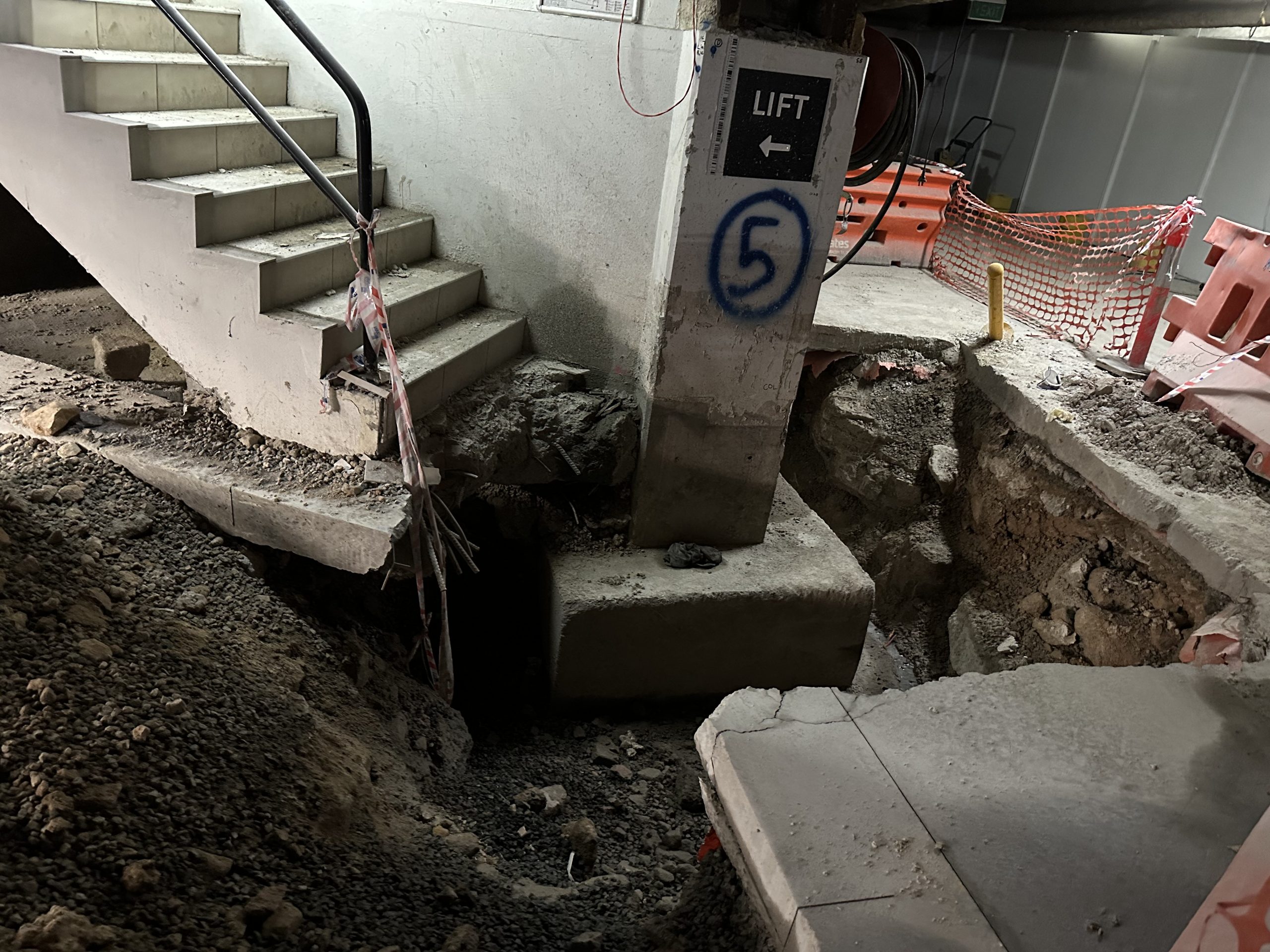 Case Study: Hydro Demolition – Structural Foundation Removal for BUILT